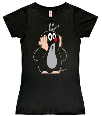 Dámské tričko Krteček: Oh Oh! (M) černá bavlna