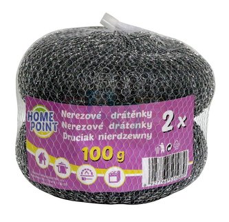 HP Drátěnka v síťce sada 2 ks; 12x5,5 cm; 100 g; kov
