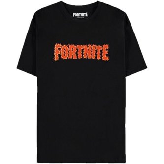 Tričko Fortnite - Orange Logo M