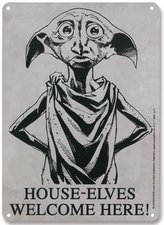 Dekorační cedule na zeď Harry Potter: Dobby (15 x 21 cm)