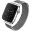 UNIQ Dante ocelový řemínek Apple Watch 41/40/38mm Sterling stříbrný
