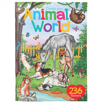 Create your Animal World, 236 samolepek