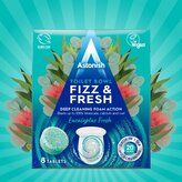 Astonish Fizz & Fresh aktivní tablety do WC Eukalyptus - 8ks