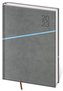 Diář 2023 Grife - šedo/modrá, týdenní A5