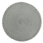 Prostírání kulaté MYSTICA šedá O 38 cm Mybesthome