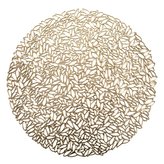 Prostírání VIGO zlatá O 38 cm Mybesthome