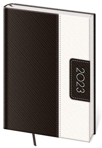 Diář 2023 Erie - černo/bílá, týdenní A5