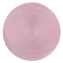 Prostírání kulaté SPLOT pudrová růžová O 38 cm Mybesthome