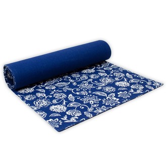 HOME ELEMENTS Prostírání běhoun 33*130 cm, Modrotisk