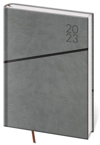 Diář 2023 Grife - šedo/černá, týdenní A5