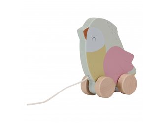 Tahací ptáček dřevěný