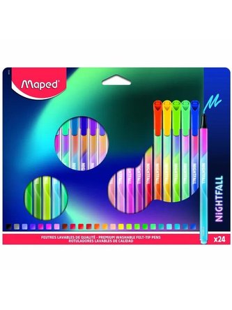 Maped Fixy - Nightfall Teens 24 ks