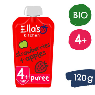 Ella's Kitchen BIO Jahoda a jablko (120 g)
