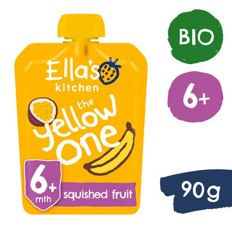 Ella's Kitchen BIO YELLOW ONE ovocné pyré s banánem (90 g)