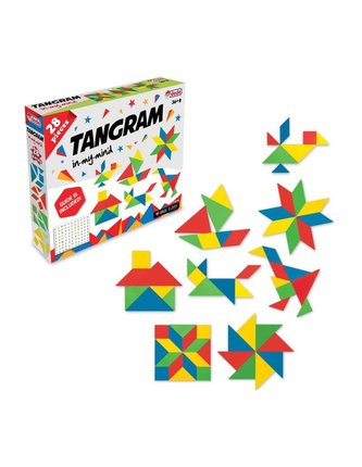 Mozaika TANGRAM v boxu 28 ks