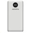 ADATA PowerBank P20000QCD - externí baterie pro mobil/tablet 20000mAh, 2,1A, bílá (74Wh)