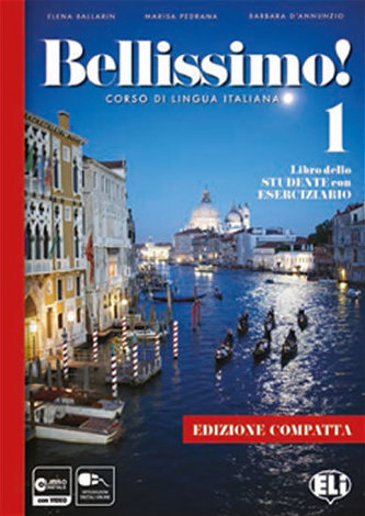 Bellissimo! 1 - Libro dello Studente con Eserciziario + Online MP3 Audio Files (Edizione compatta)