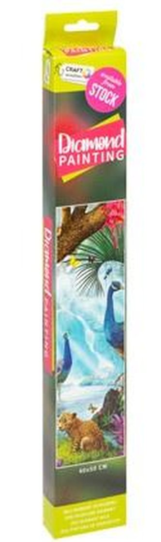 Grafix Diamantový obrázek 40 x 50 cm - Jungle