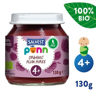 SALVEST Põnn BIO Švestka 100% (130 g) SALVEST Põnn BIO Švestka 100% (130 g)