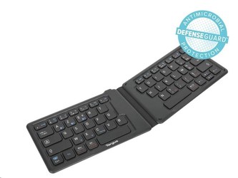 Targus® Anti Microbial Folding Ergonomic Tablet Keyboard - US