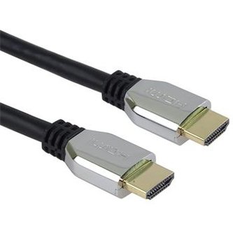 PremiumCord ULTRA HDMI 2.1 High Speed + Ethernet kabel 8K@60Hz,zlacené 1m