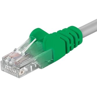 PremiumCord Patch kabel UTP RJ45-RJ45 l5e křížený 3m zelený