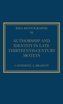 Authorship and Identity in Late Thirteenth-Century Motets