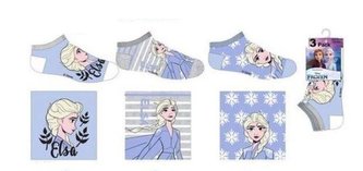 SADA 3 KS PONOŽKY FROZEN - velikost 23-26