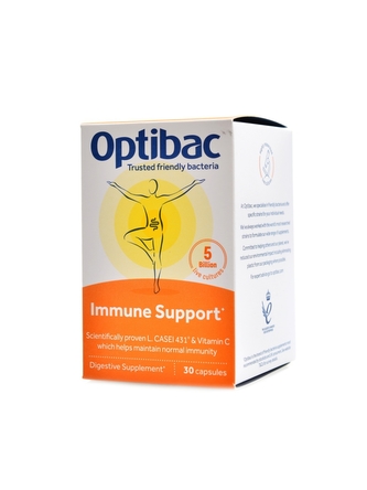 Optibac - Immune Support 30 kapslí Probiotika pro obranný štít
