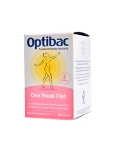 Optibac - One Week Flat 28 x 1,5g sáček Probiotika při nadýmání a PMS