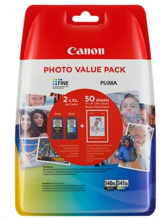 Canon BJ CARTRIDGE PG-540XL/CL-541XL PHOTO VALUE BL