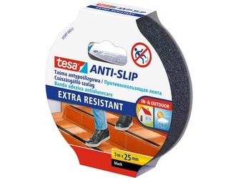 Protiskluzová páska "Anti-slip 55587", černá, 25 mm x 5 m, TESA