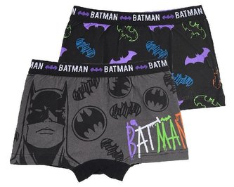 SADA 2 KS BOXERKY BATMAN - velikost 6-8