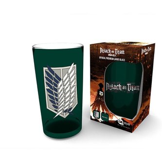 Sklenice Attack on Titan - Scout Symbol 500 ml