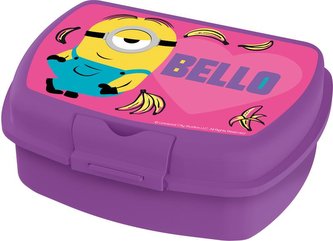 SVAČINOVÝ BOX MIMONI 2 PLAST