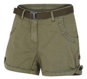 Dámské bavlněné kraťasy Ronie L tm. khaki - XL