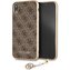 Guess Charms Hard Case iPhone XR hnědé