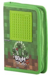 Školní pouzdro Minecraft: Creeper (15 x 19 x 3 cm)
