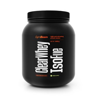 Clear Whey IsoFue - GymBeam - citrón limetka - 1000 g