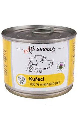 All Animals DOG kuřecí mleté 200g All Animals DOG kuřecí mleté 200g