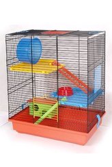 Klec hlodavec TEDDY  II Color +plast.vybavení