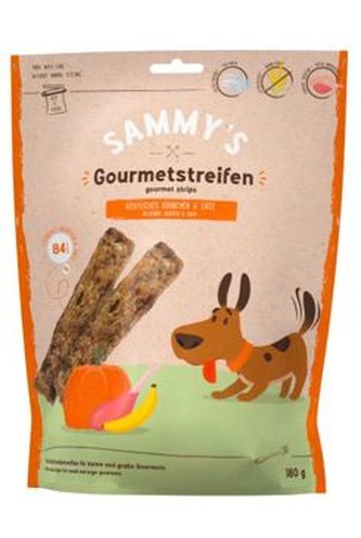 Bosch Sammy’s poch. Gourmet Stripes Duck&Chicken 180g