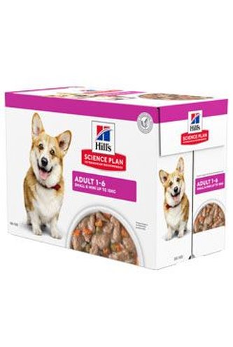 Hill's Can. SP kapsa Adult Small&Mini Chicken 12x80g