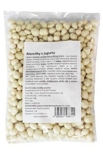 Meruňky v jogurtové polevě 1kg
