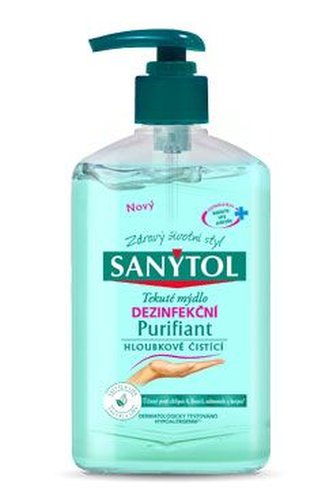 SANYTOL mýdlo dezinfekční Purifiant 500ml SANYTOL mýdlo dezinfekční Purifiant 500ml