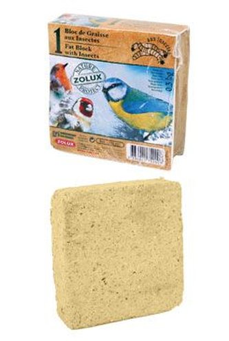 Blok lojový s hmyzem pro ptáky 300g Zolux
