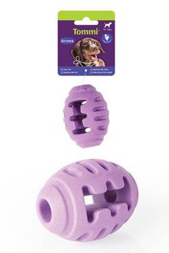 Hračka pes Aroma Rugby pamlskovník, 8cm Hračka pes Aroma Rugby pamlskovník, 8cm