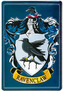 Plechová dekorativní cedule na zeď Harry Potter: Ravenclaw (20 x 30 cm)