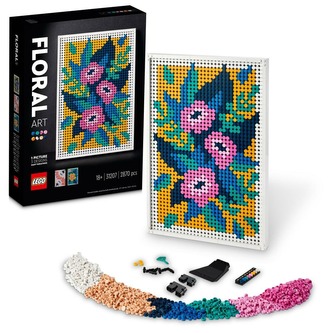 LEGO® 31207 Art Květinové umění LEGO® 31207 Art Květinové umění