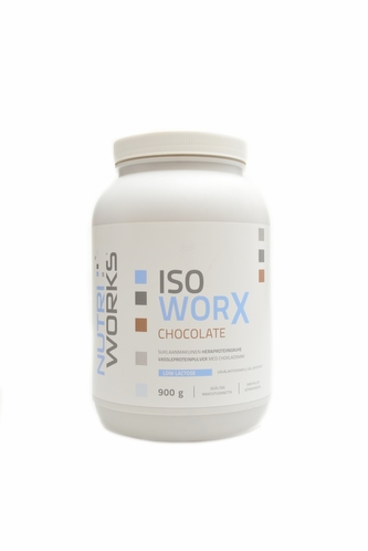 NutriWorks - Iso Worx Low Lactose 900g - čokoláda-pomeranč
